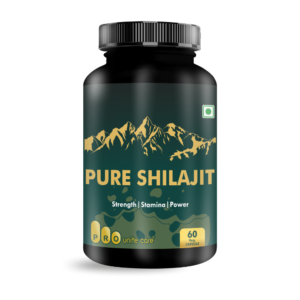 Pure Shilajit For Strength, Stamina and Power 60 Veg capsules