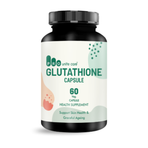 Glutathione capsule Health supplement Support Skin Health and Graceful Ageing 60 Veg Capsules