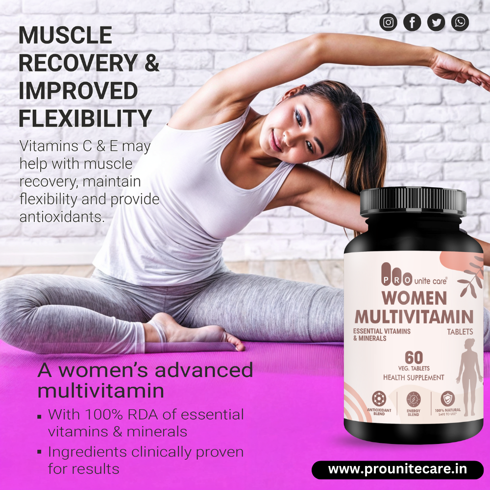 Women Multivitamin With Essential Vitamin and Mineral Health Supplement 60 Veg Tablets - Image 4